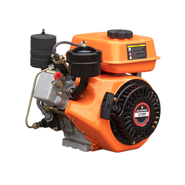 4HP 196cc Recoil Start 4-Stroke Air Cooled 168f Power Diesel Engine with CE  Cheap Price