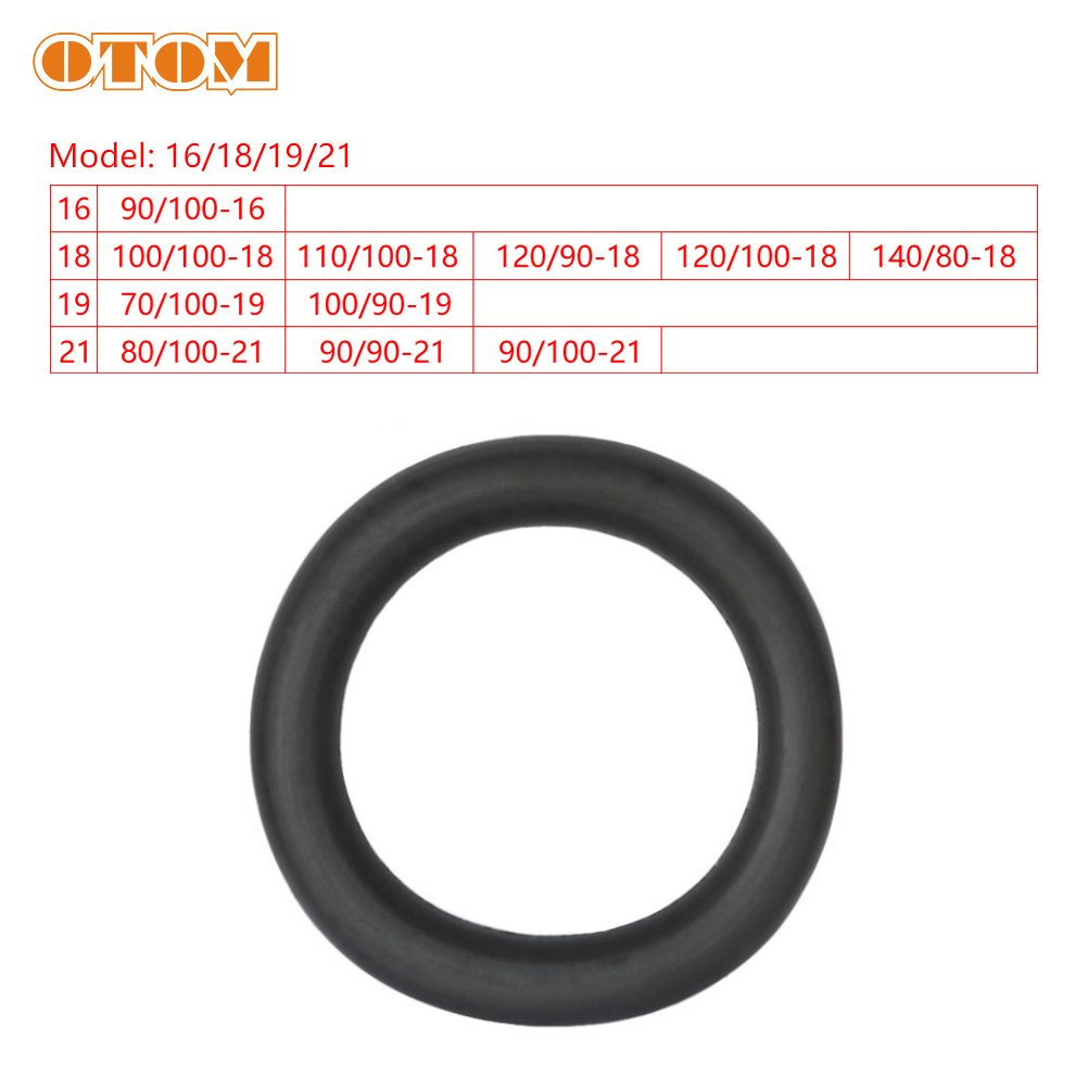 OTOM Dirt Bike Motorcycle Sponge Tire Foamed Rubber Tyre Inner Tube 16 18 19 21 Enduro Motocross Mousse Tube