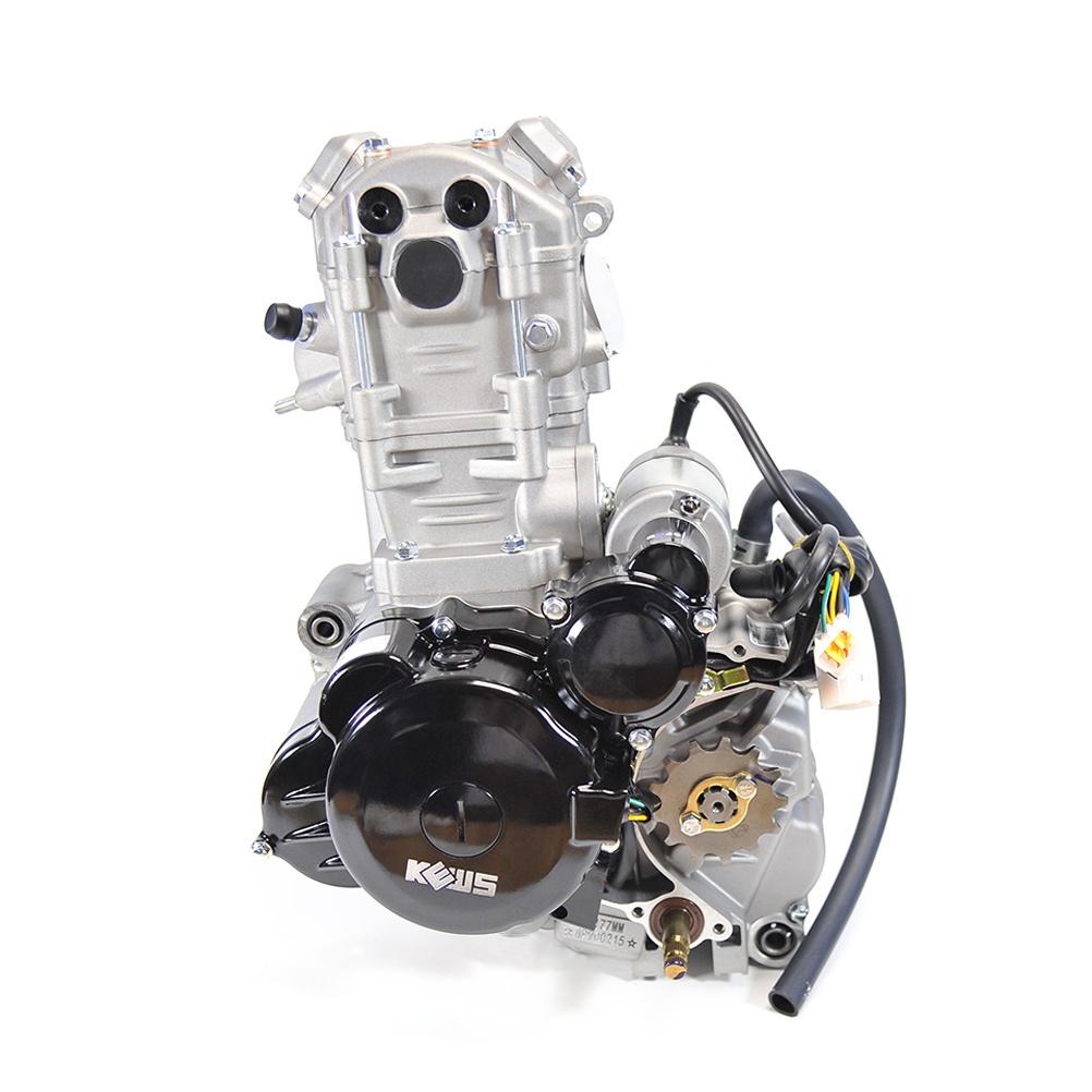 KEWS 300cc 4 Stroke Motorcycle Engine Assembly ZONGSHEN Dirt Bike ZS174MN-3 300cc 4 Valve CBS300 Engine