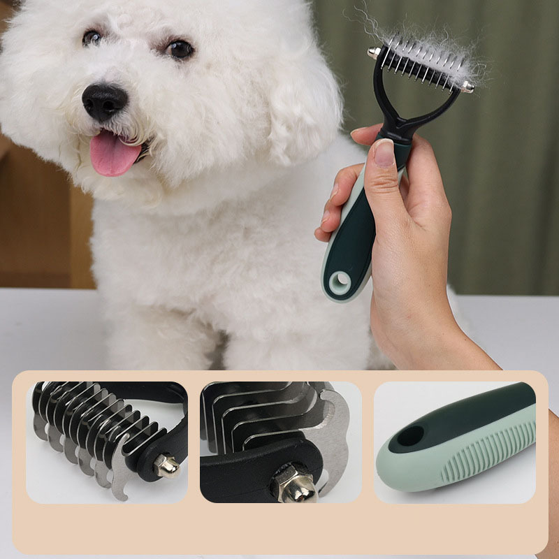 8 In 1 pet grooming products kit  with Storage bag   Cat Dog Grooming Tool Kit   Bag Pet Dog Brush Set Kit  pet supplies