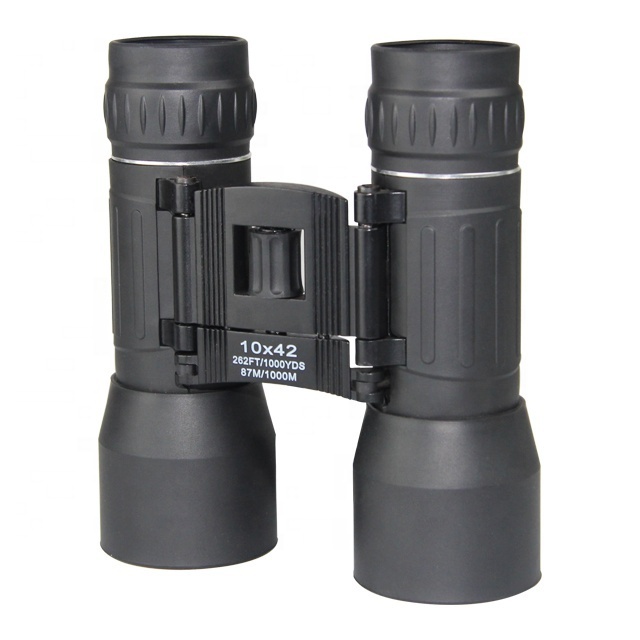 Hot sale metal tubes classic 10x42 mm objective lens binoculars with low price for camping hiking viewing