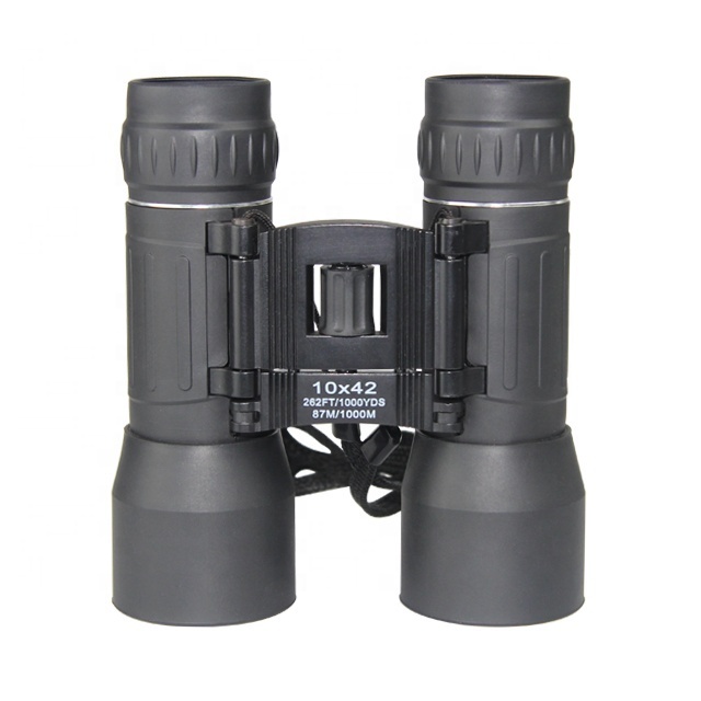 Hot sale metal tubes classic 10x42 mm objective lens binoculars with low price for camping hiking viewing