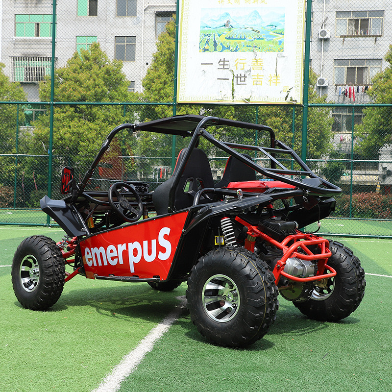 EDR gas powered snow go kart dune buggy 200CC sand buggy off road go kart