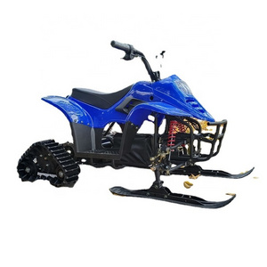 EDR Electric Snowmobile ATV 125CC Snow Cross-country Motorcycle Snowmobile