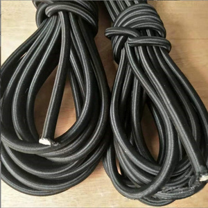 Wholesale 2mm 2.5mm 3mm Colorful Bungee Cord Round Elastic String Braided Elastic Rope for Garment