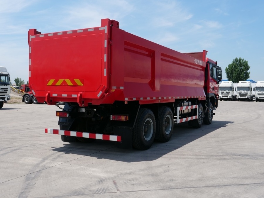 Shacman 8x4 MAN 9.5T X3000 X5000 Euro3 Diesel Dump Truck