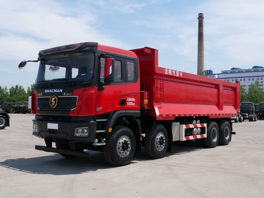 Shacman 8x4 MAN 9.5T X3000 X5000 Euro3 Diesel Dump Truck