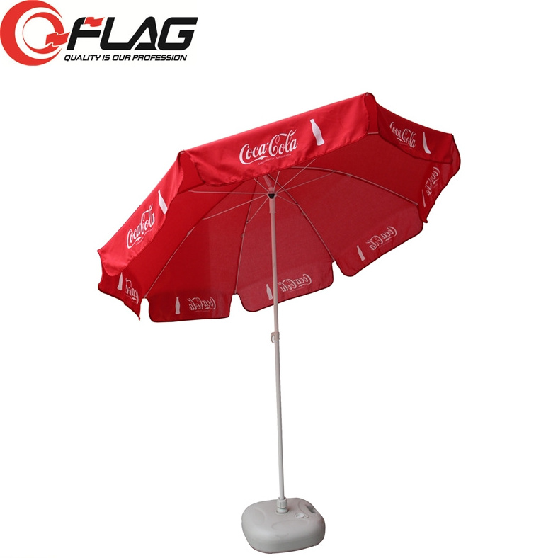 Parasol Beach Umbrellas Outdoor Furniture Modern Sun Umbrella Aluminum Pole Advertising for Beach,hotel and Restaurant