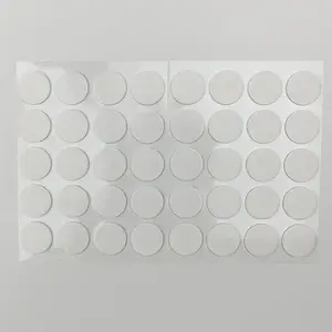 Customized Size Heavy Duty Acrylic Circle Sticker Pad Sticky Sheet Double Sided Adhesive Nano Tape Glue Dots