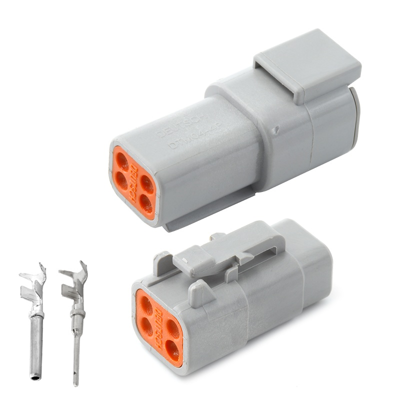 Factory direct DTM06-4S Auto plug DTM04-4P Waterproof Electrical Automotive Connector for Deutsch