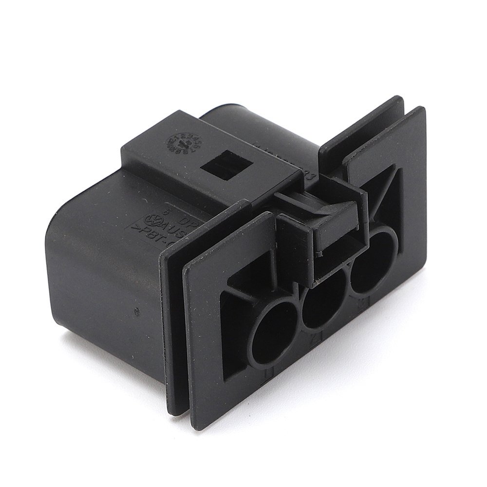 Factory price 60402501 plastic waterproof plug 3 pin male female car wire connector for DELPHI