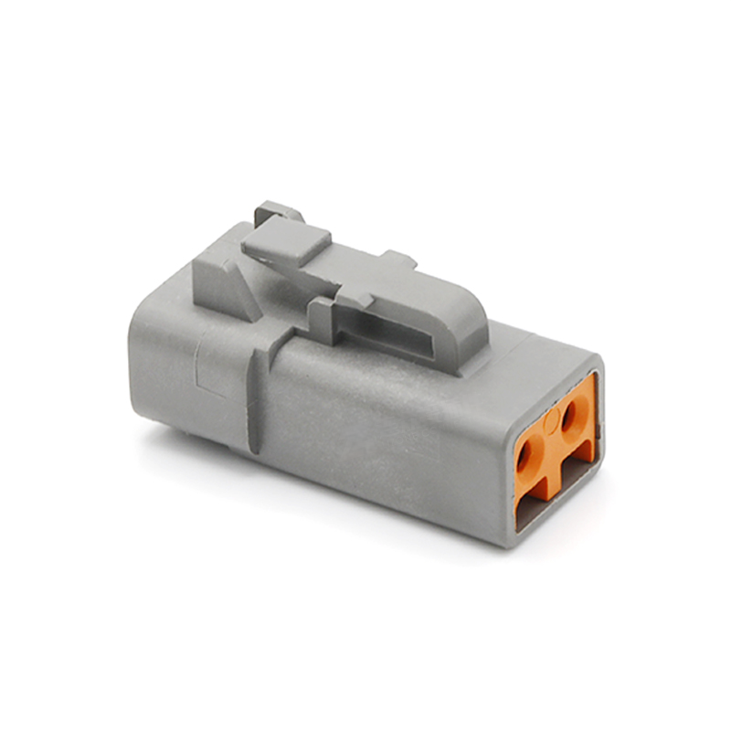 Easy available 2 Pin Electrical Female and Male Waterproof Auto connector DTP06-2S DTP04-2P