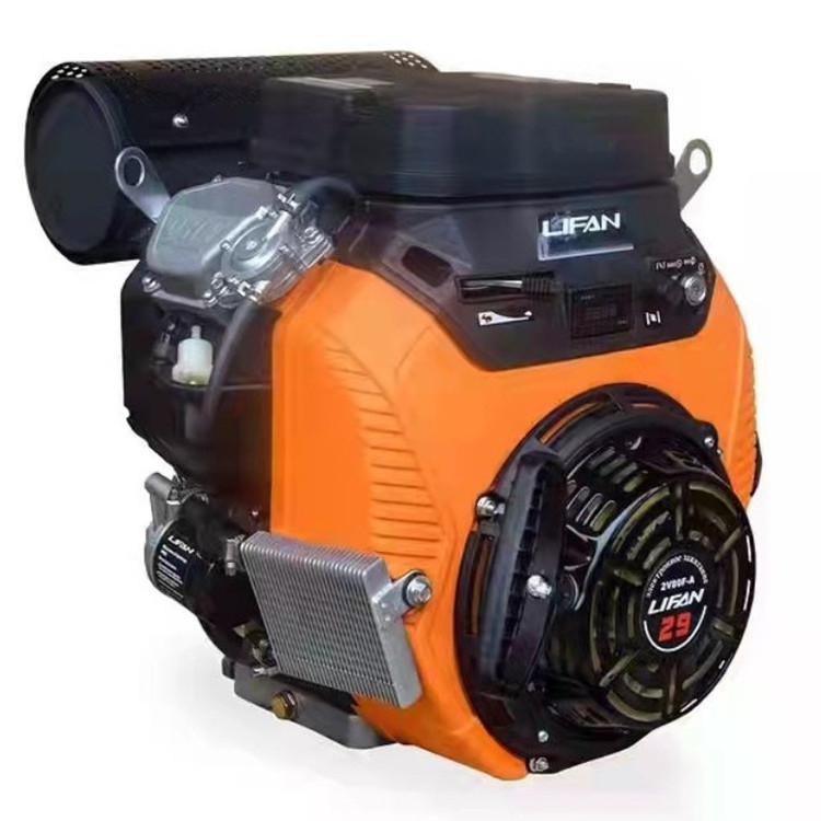 Lifan 2 Cylinder 744CC 27HP Gasoline Engine 16kw Petrol Engine 2V80F Machinery Engine