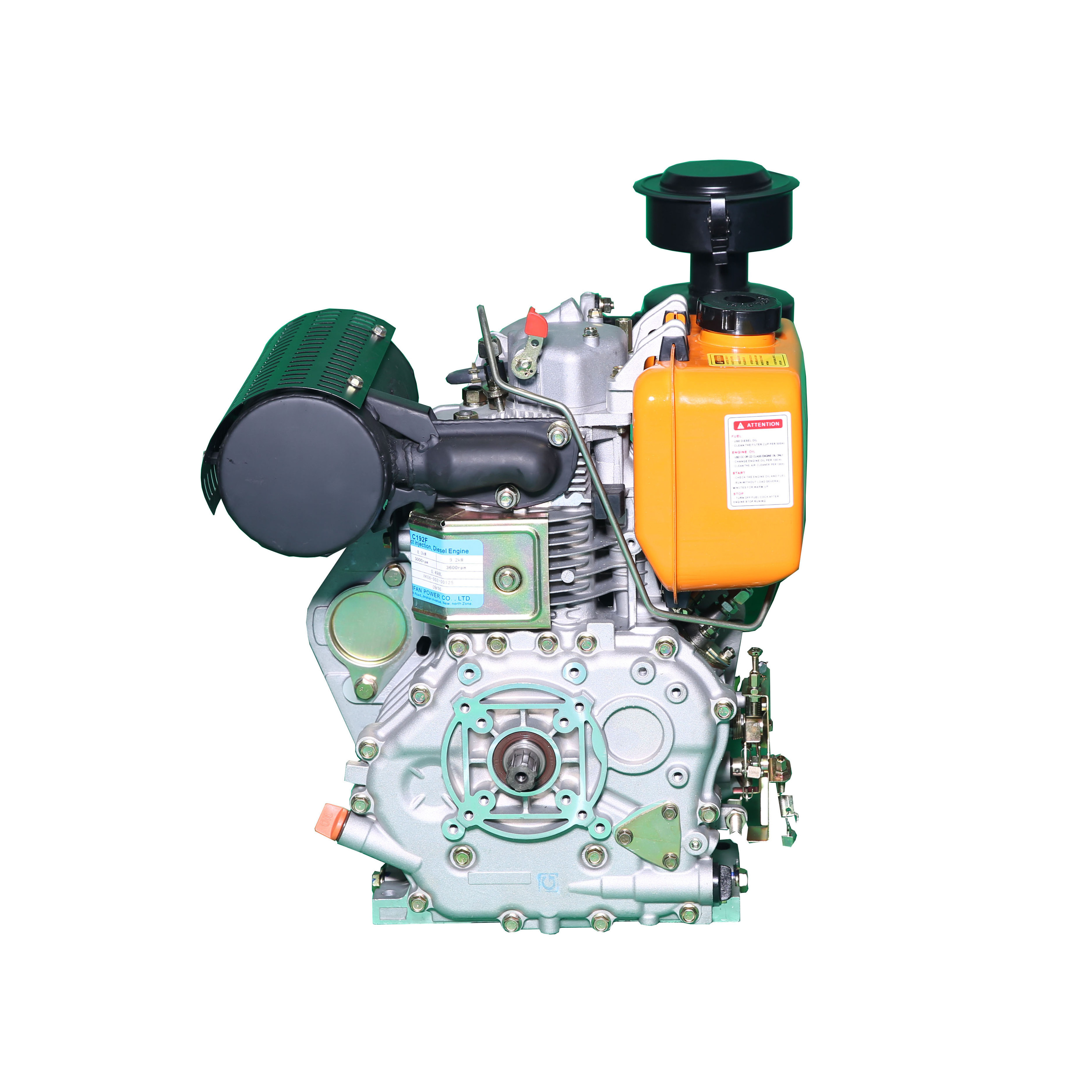 Air Cooled 12HP Diesel Engine for Widely Use