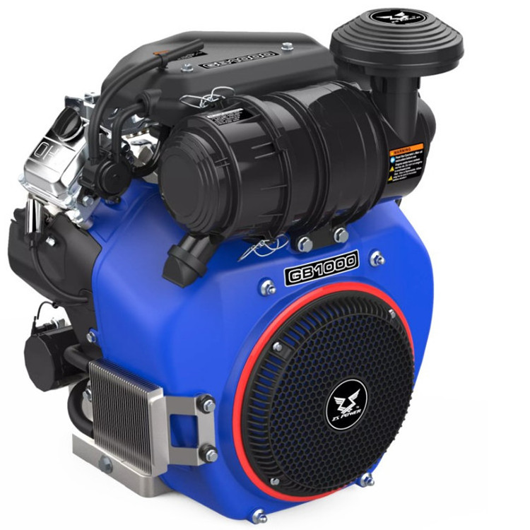 4-Stroke ZONGHESHEN 2V90F GB1000 2 Cylinder Gasoline Engine 2V90 Machinery Engine