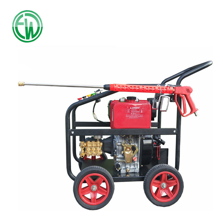 3600 PSI 250 Bar 10HP Diesel Operated High Pressure Car Washer