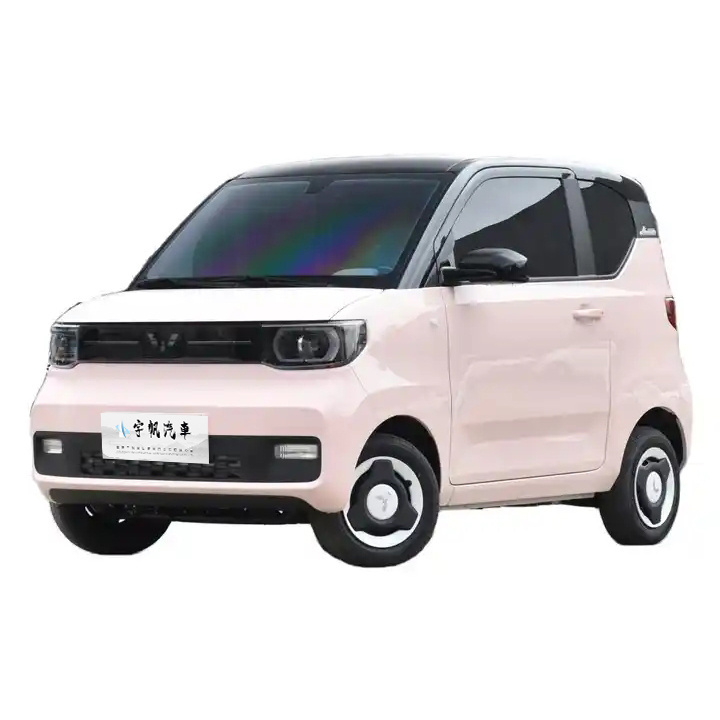 Wuling Hongguang Airbag Mini ev 100km/h Lithium Battery Smart Car Mini 2022 High Speed Electric New Vehicle