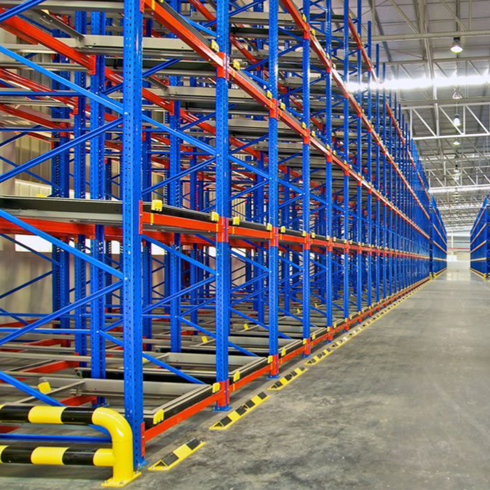 Factory Priced Heavy-Duty Double Deep Pallet Racking System Corrosion Protected Steel Material Stacking Racks & Shelves