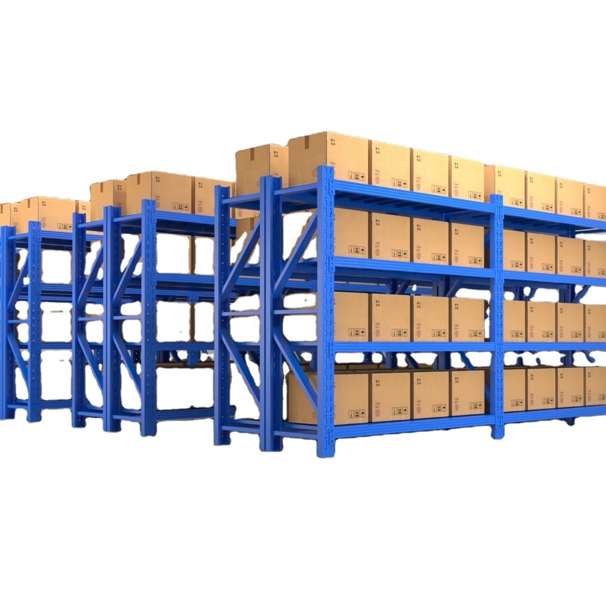 Wholesale Heavy Duty Metal Racking System Boltless Warehouse Shelving Stacking Racks & Shelves Steel Racking for Storage