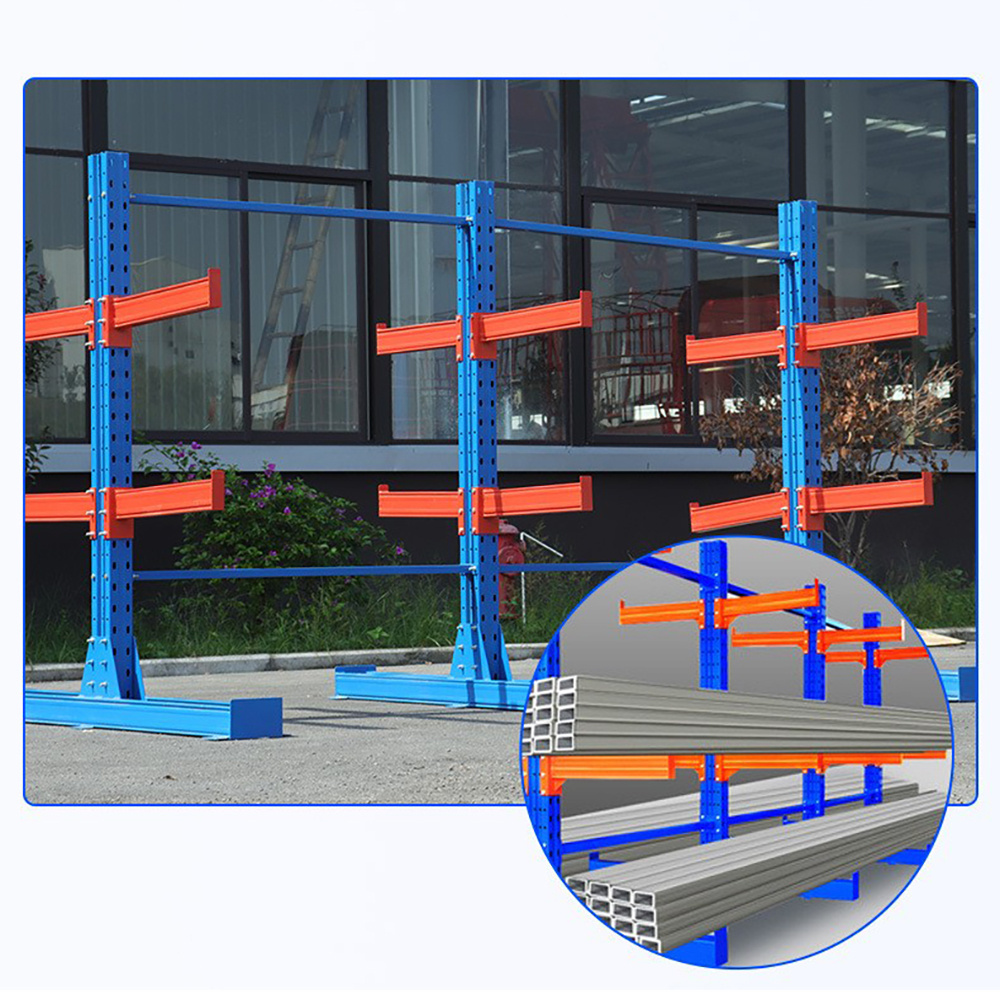 Wholesale Heavy Duty Industrial Shelving Systems Cantilever Storage Rack Pallet Racking Cantilever Rack Stacking Racks Shelves