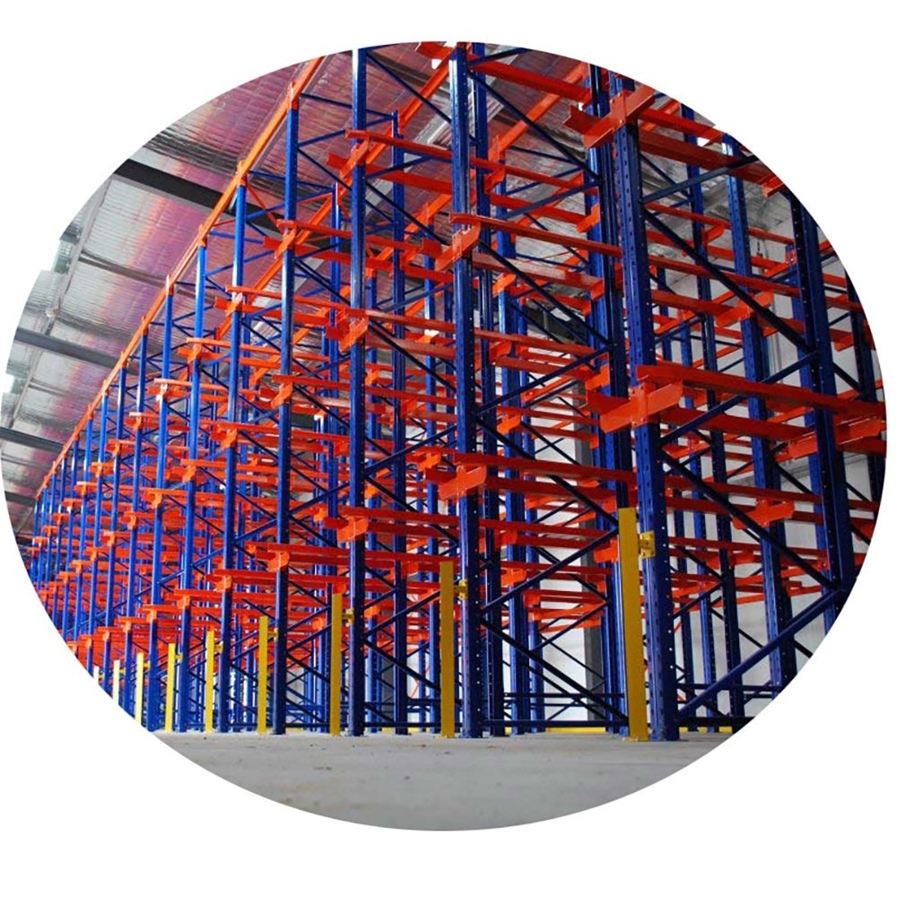 Factory Priced Heavy-Duty Double Deep Pallet Racking System Corrosion Protected Steel Material