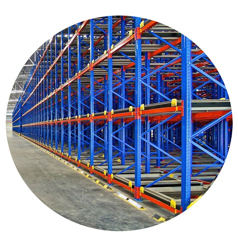 Heavy-Duty Double Deep Pallet Racking System Corrosion Protected Steel Material Factory Priced Stacking Racks & Shelves