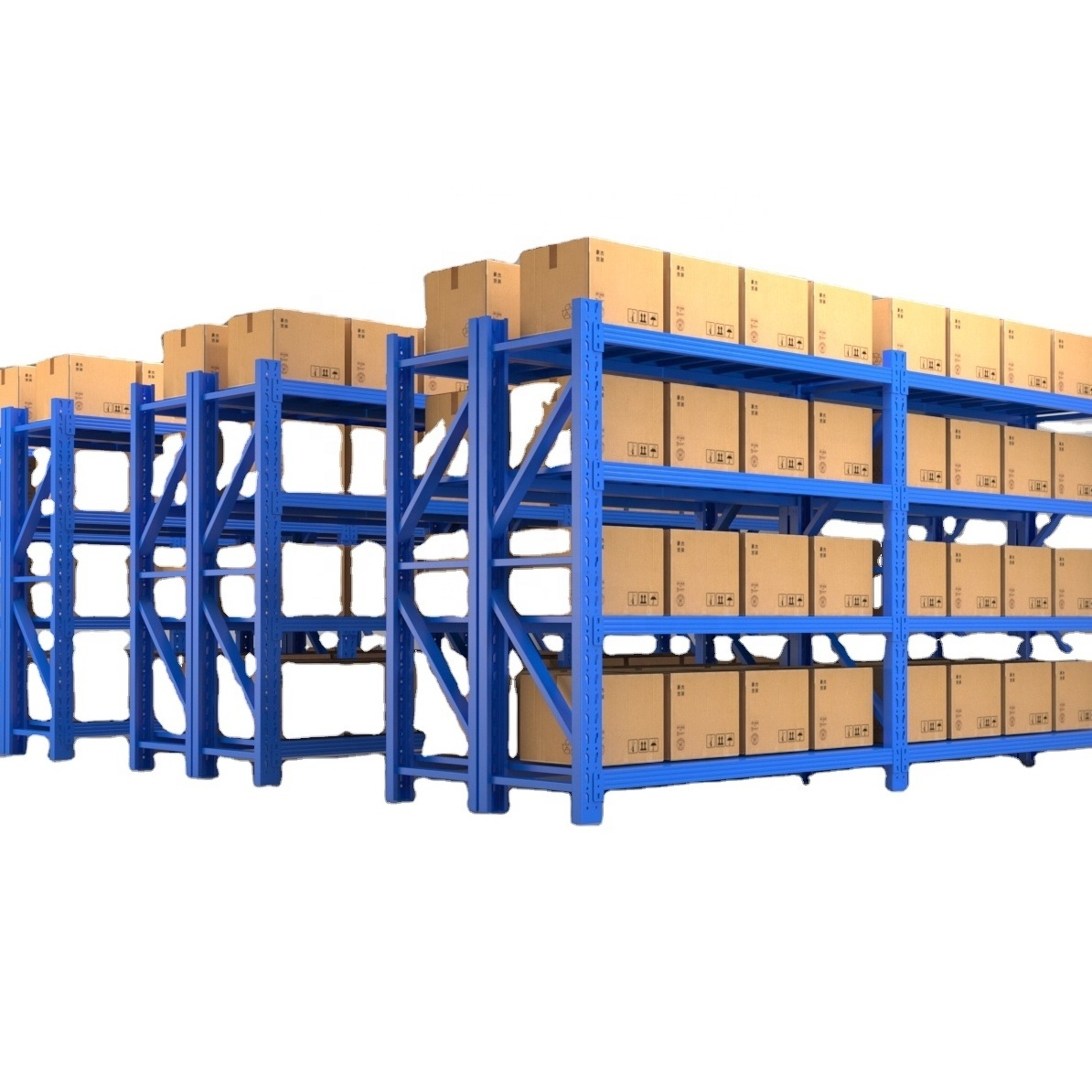 High Quality Customized Steel Medium Duty Warehouse Shelves With Good Packing Storage Racks Stacking Racks shelves