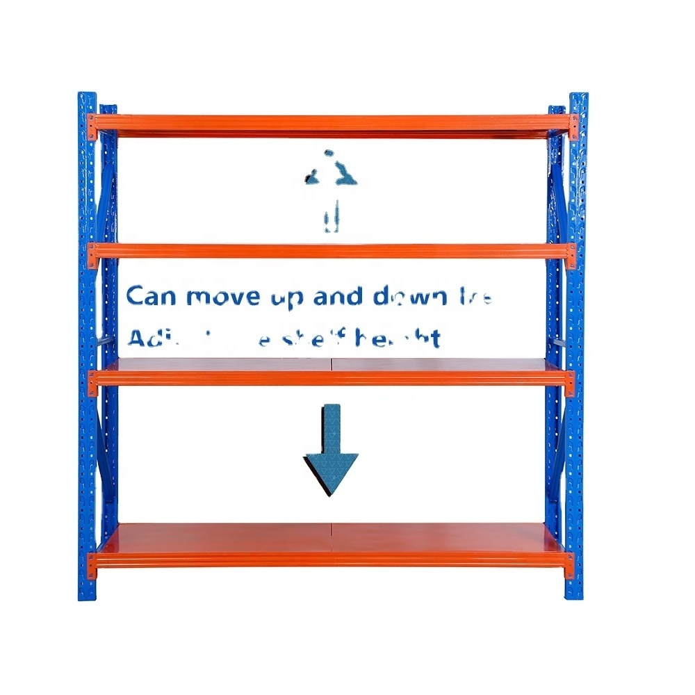 Wholesale Heavy Duty Metal Racking System Boltless Warehouse Shelving Stacking Racks & Shelves Steel Racking for Storage