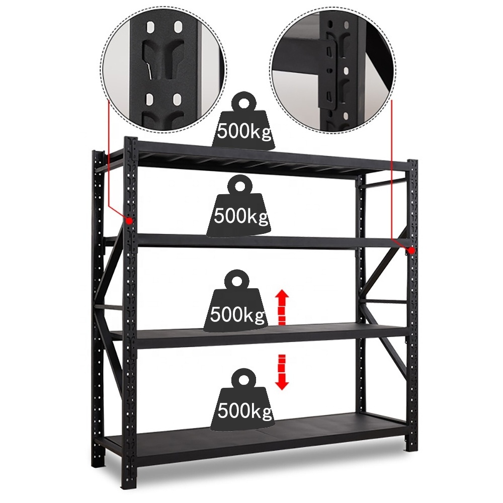 Warehouse storage rack Stacking Racks boltless racking shelves steel shelving medium duty warehouse rack industrial shelves