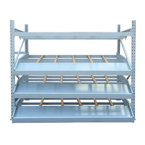 High Quality Customized Steel Storage Shelving Gravity Carton Flow Rack Flow through Racks with Rollers Roller Storage Rack