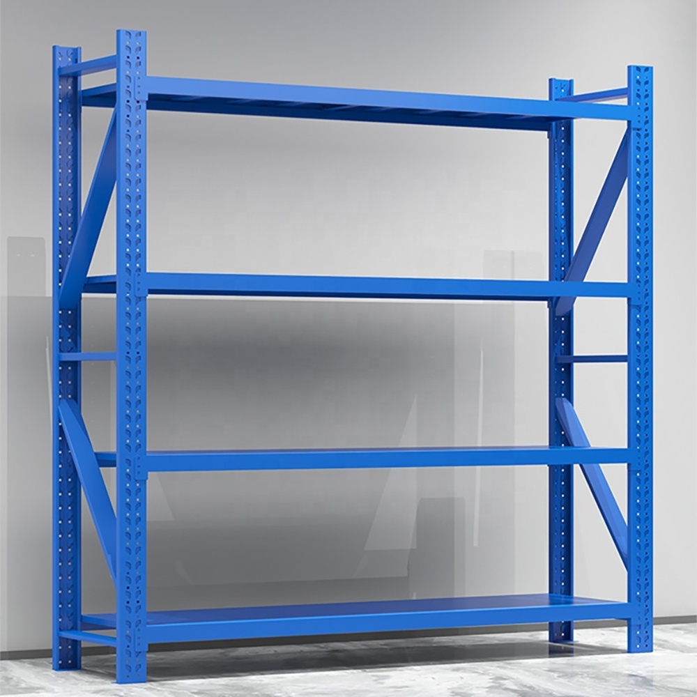 Wholesale Medium Duty Metal racking Industrial Shelves Steel Shelving Warehouse Storage Racks Systems Stacking Racks Shelves