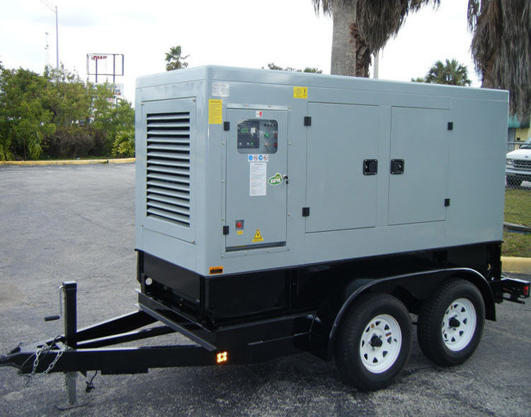 40kva 30kw Portable Diesel Electric Generator Set for Cold Storage