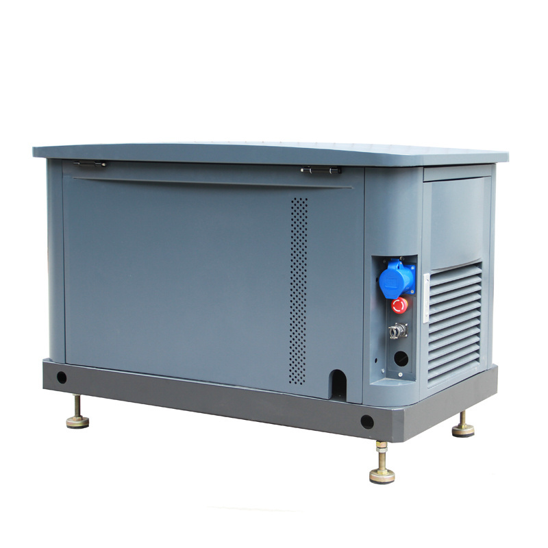 10KW Dual Fuel Soundproof Silent Standby Natural Gas NG Liquid Propane LPG Generator 10KW 10KVA 12KVA