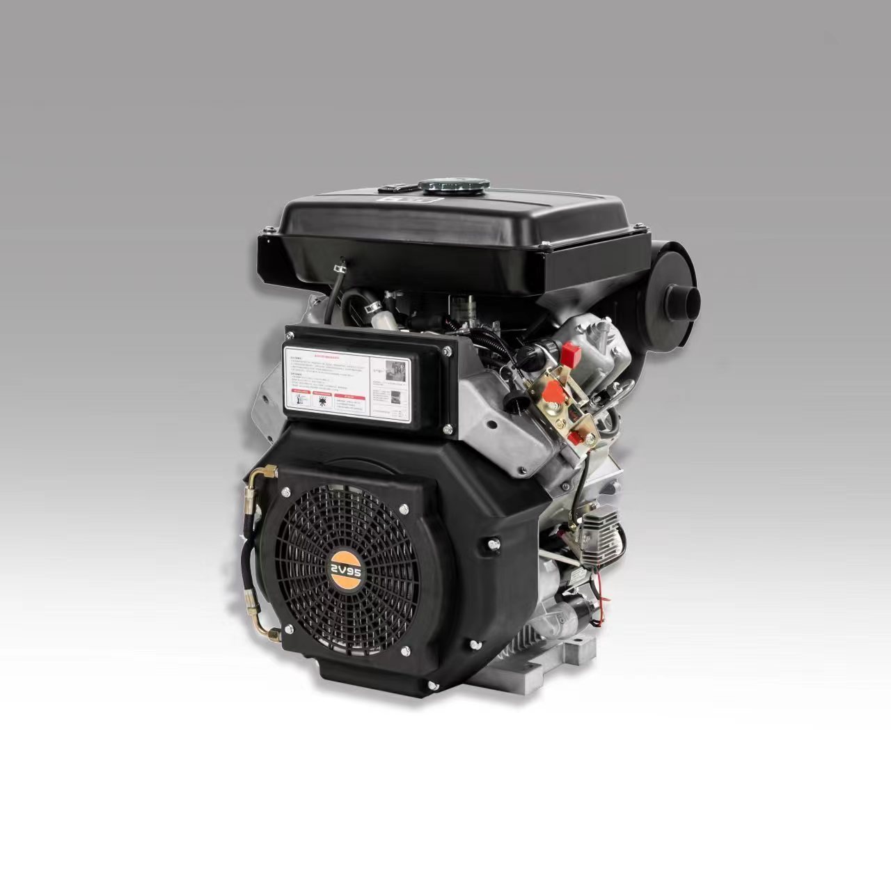 2V98F Two Cylinder Electric Start Air-Cooled 20kw Diesel Engine