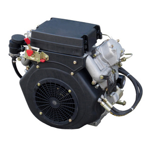 2V88F 13kw 19HP 4 stroke air cooled 2 cylinder diesel engine