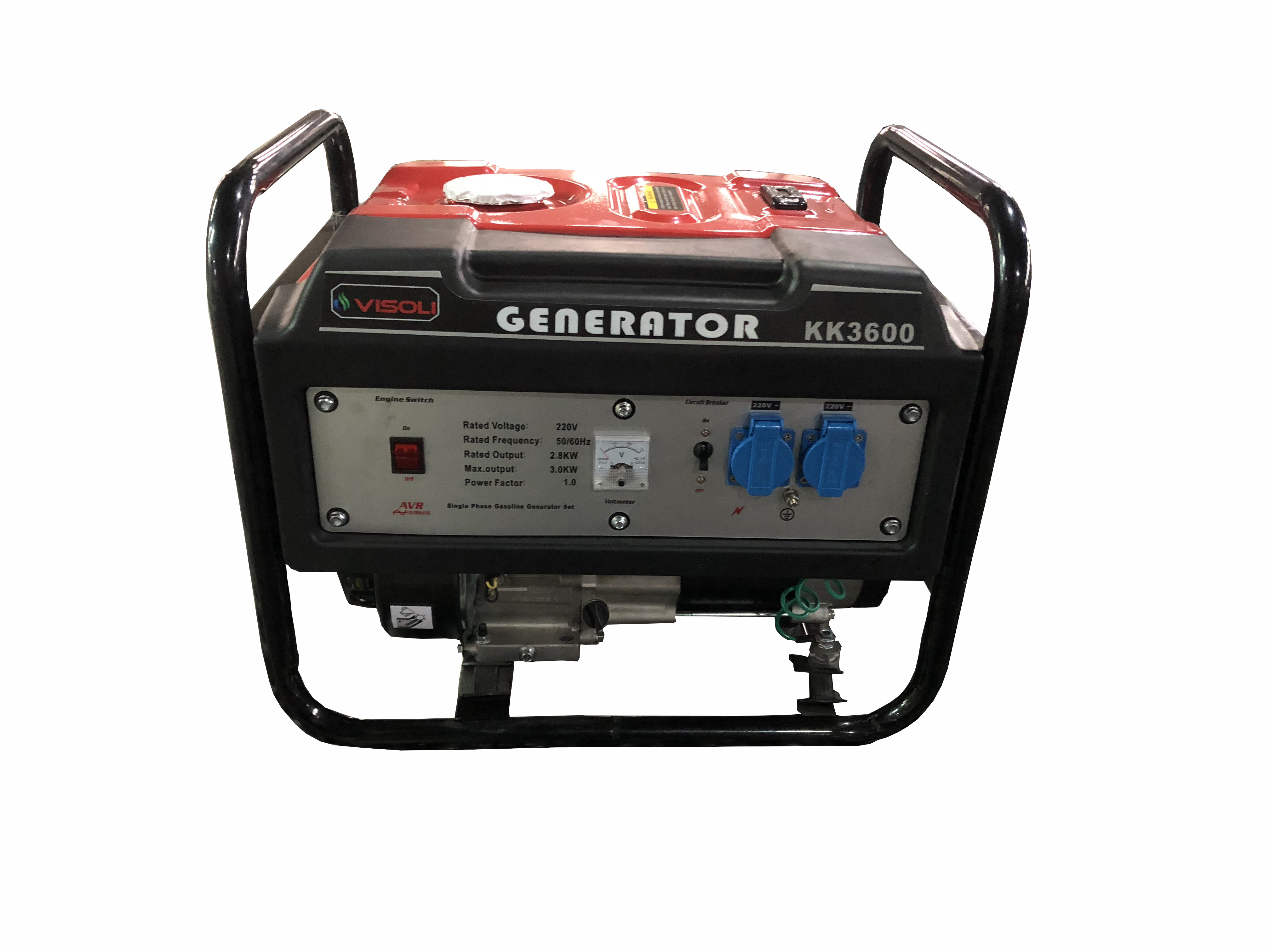 1.2 kw -1.5 kw Gasoline Engine Portable Power Electric/Manual Gasoline Generator