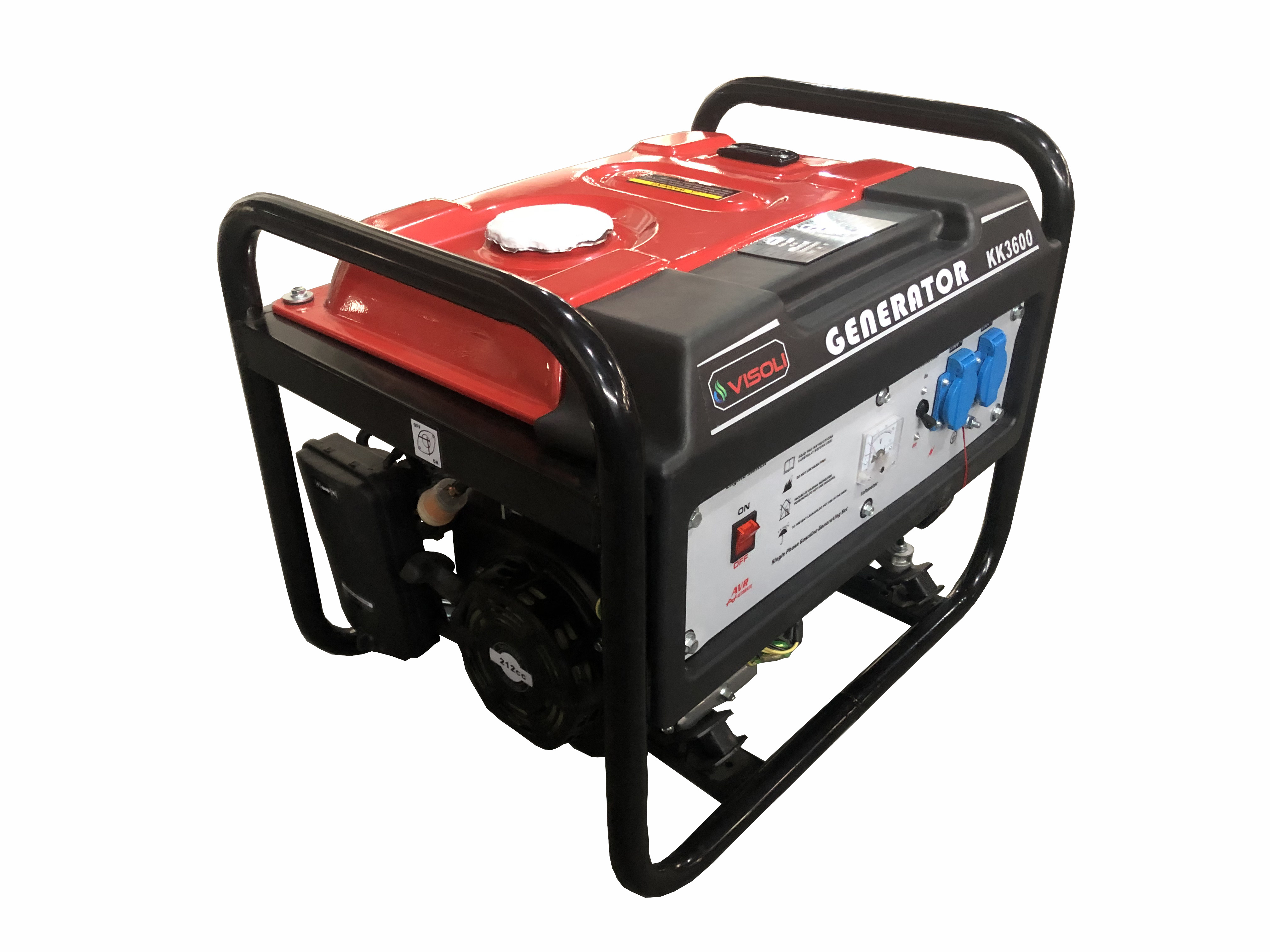 1.2 kw -1.5 kw Gasoline Engine Portable Power Electric/Manual Gasoline Generator