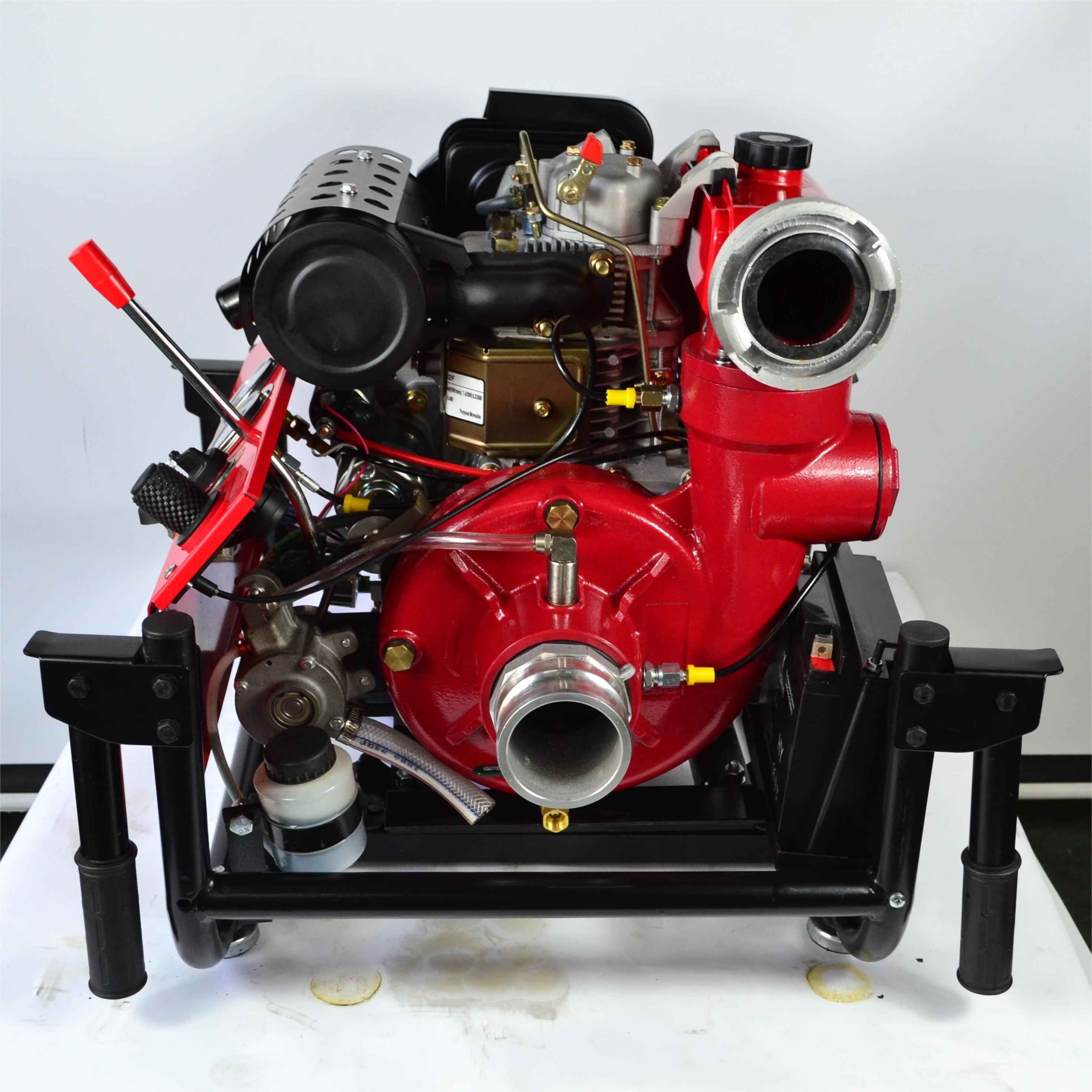 New Type 192F 13hp 2.5inch Cast Iron High Pressure Diesel Fire Fighting Pump Set