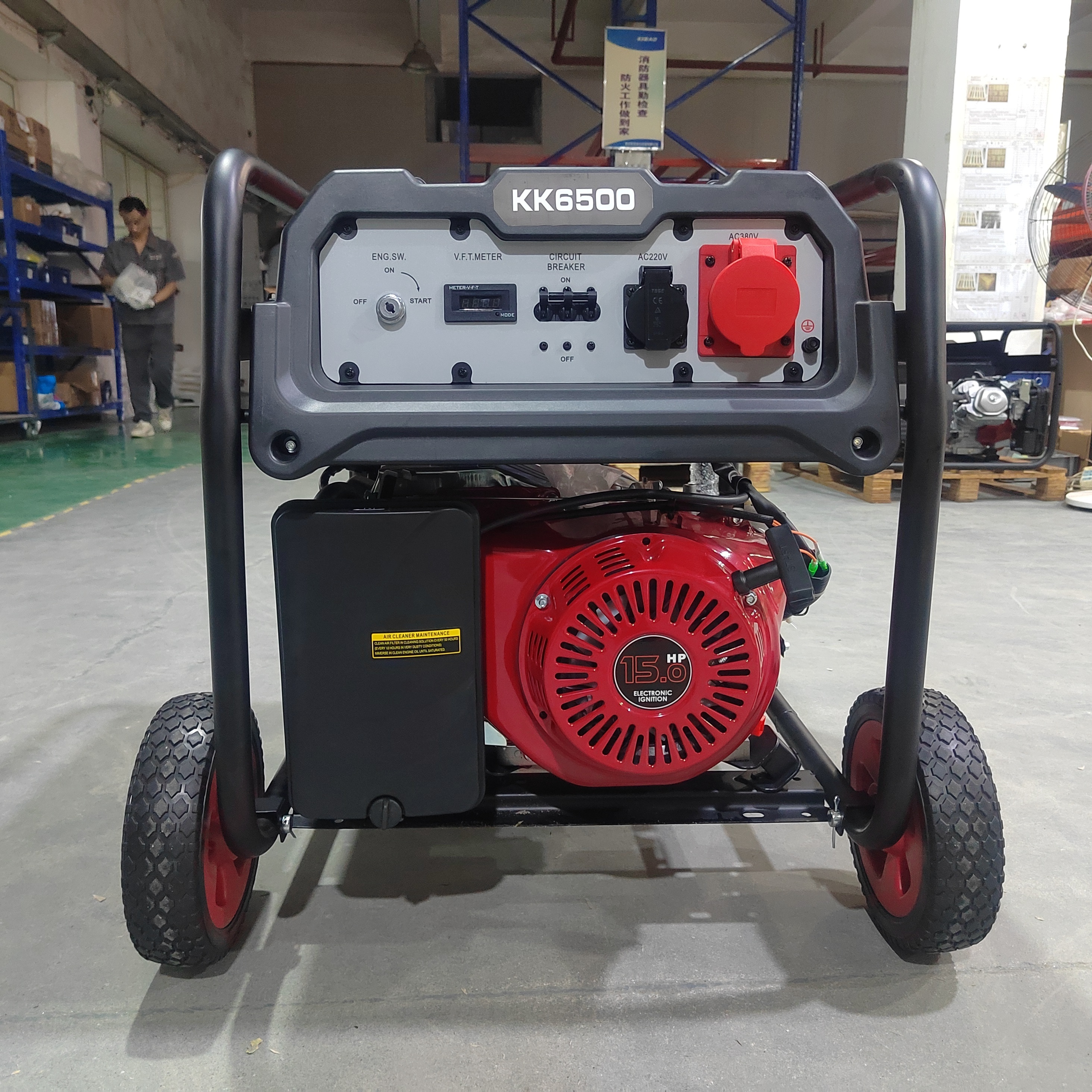 7.5KW 8KW 8KVA Home Use Portable Petrol Gasoline  LPG NG Duel Fuel Gas Generator