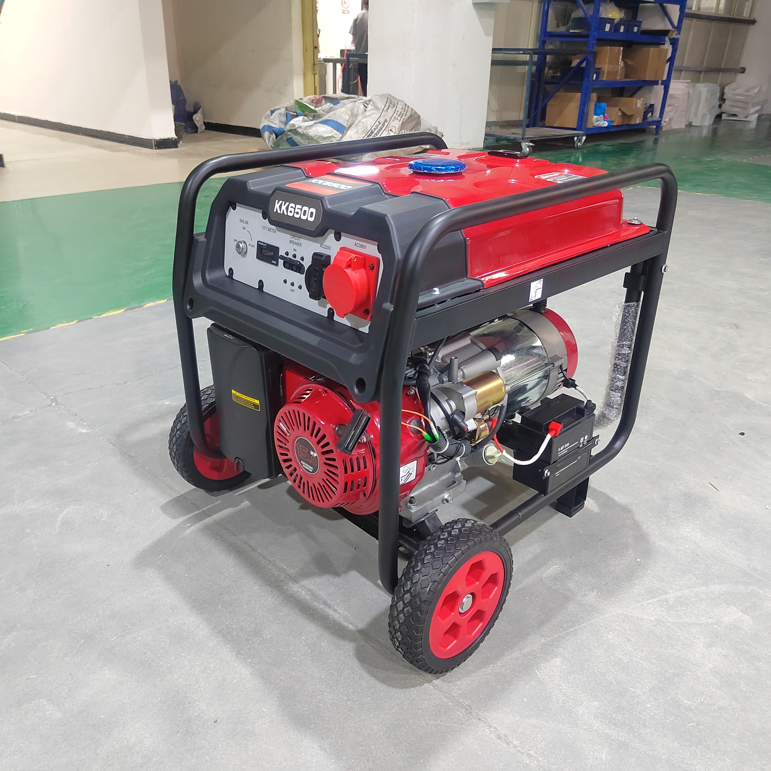 7.5KW 8KW 8KVA Home Use Portable Petrol Gasoline  LPG NG Duel Fuel Gas Generator