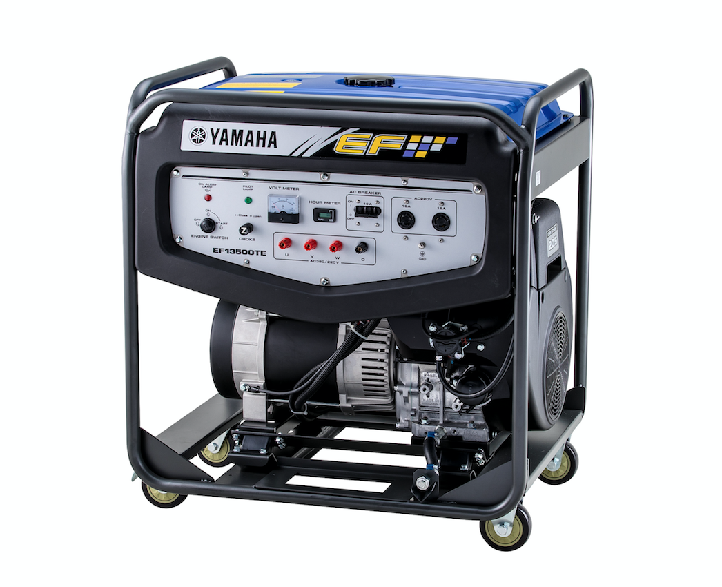 YAMAHA EF13500TE 10kva single-phase/three-phase 380V/220V four-stroke electric starting gasoline generator