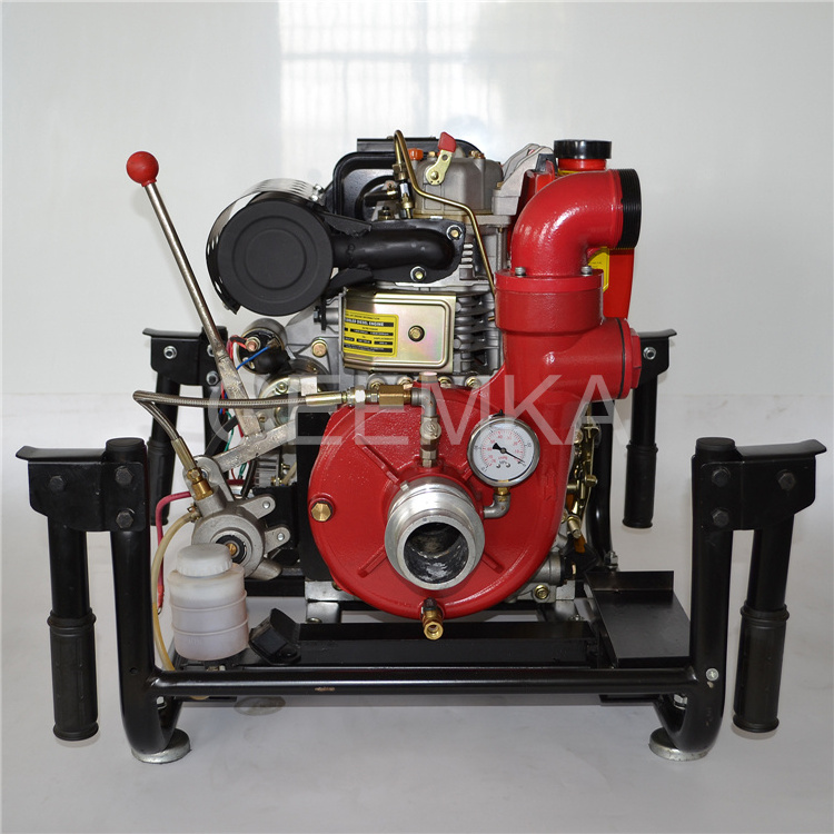 mobile 12hp 3 inch diesel fire fighting water pumps