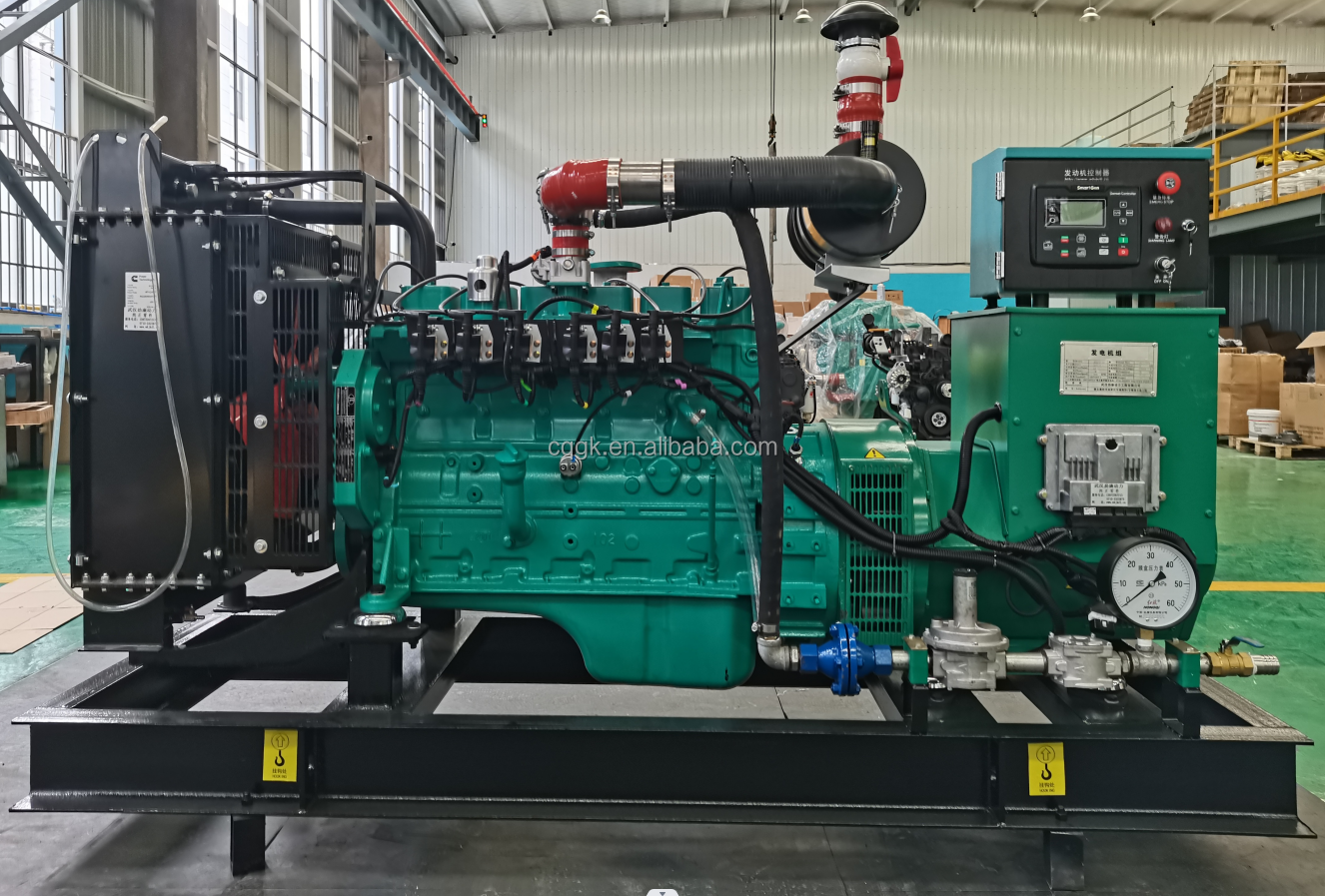 30-500 KW Gas Engine Silent Power Generators Biogas LPG Biomass Syngas  Natural Gas Generator Price