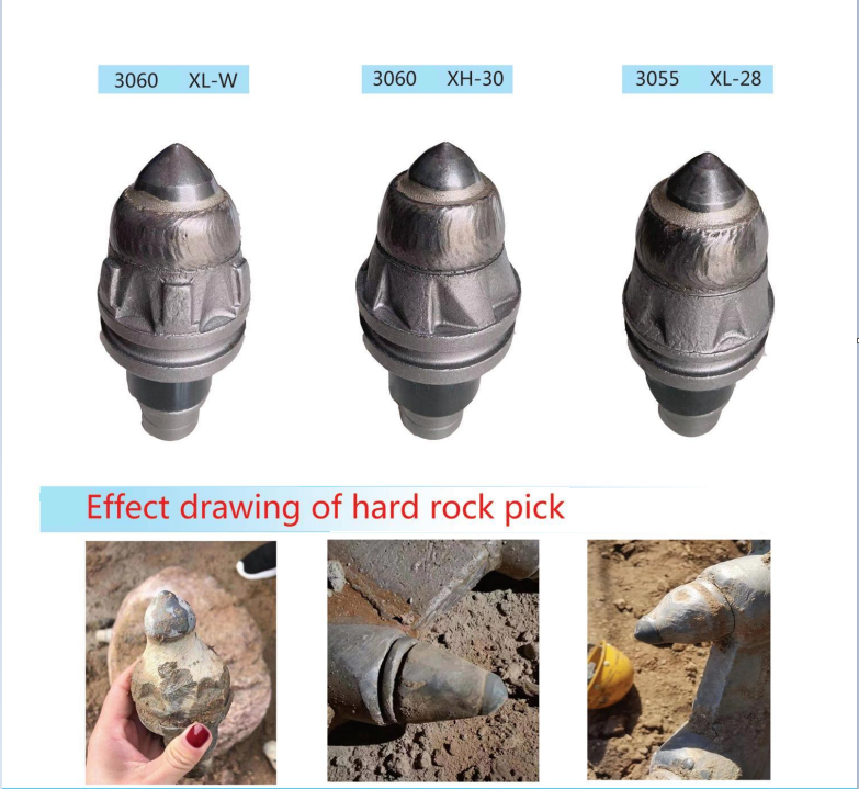 Factory Direct Mining Rock Drill Tooth Drilling Tools Tungsten Carbide Alloy Bullet Rock Bit Shank Cutter Teeth