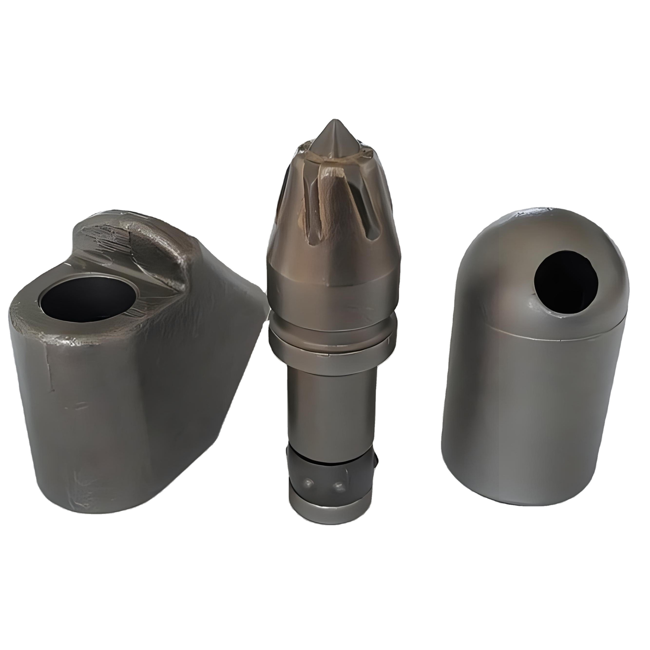 Piling Machinery Supplier Auger Bullet Trencher Drill Bit Bullet Teeth for Concrete Drilling