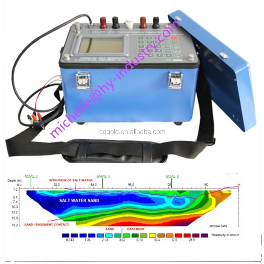 geophysics IP/Res Meter Terrameter Resistivity Meter Induced Polarization Survey Equipment