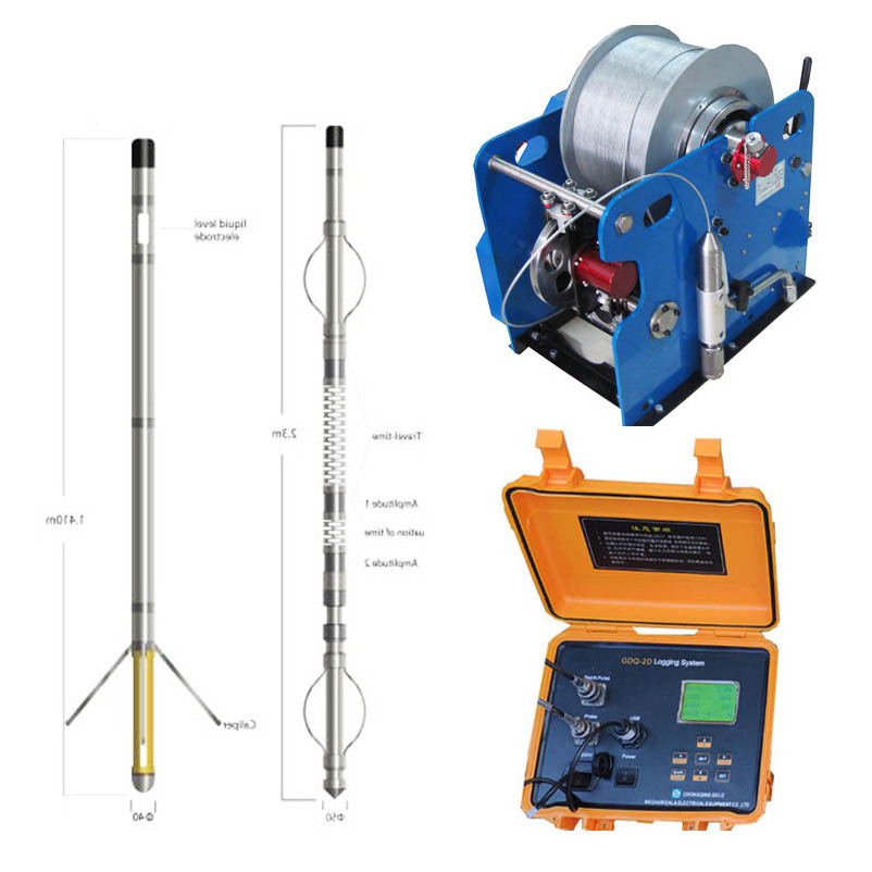 Geophysical SP Potential Resistivity Gamma Well Logger Borehole Logging Equipment Caliper Logging Equipment