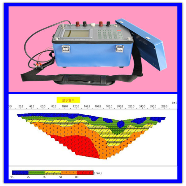 geophysics IP/Res Meter Terrameter Resistivity Meter Induced Polarization Survey Equipment