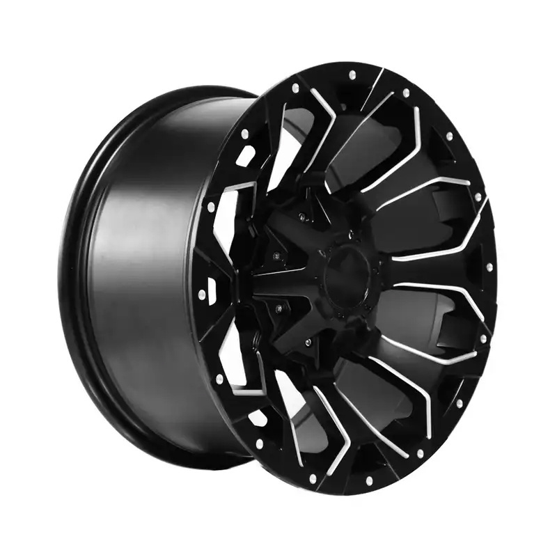 Wholesalewheel rims premium quality deep dish 4X4 off road wheels 5*114.3 6*139.7 car rims custom19 18 17 16 20 inch rims mags