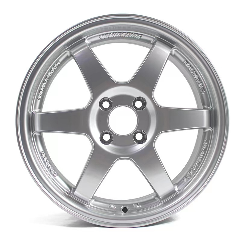 ET37 14 15 16 17 inch Passenger Car Wheels 4x100 5x114.3 aluminum wheel rims casting lightweight alloy wheels